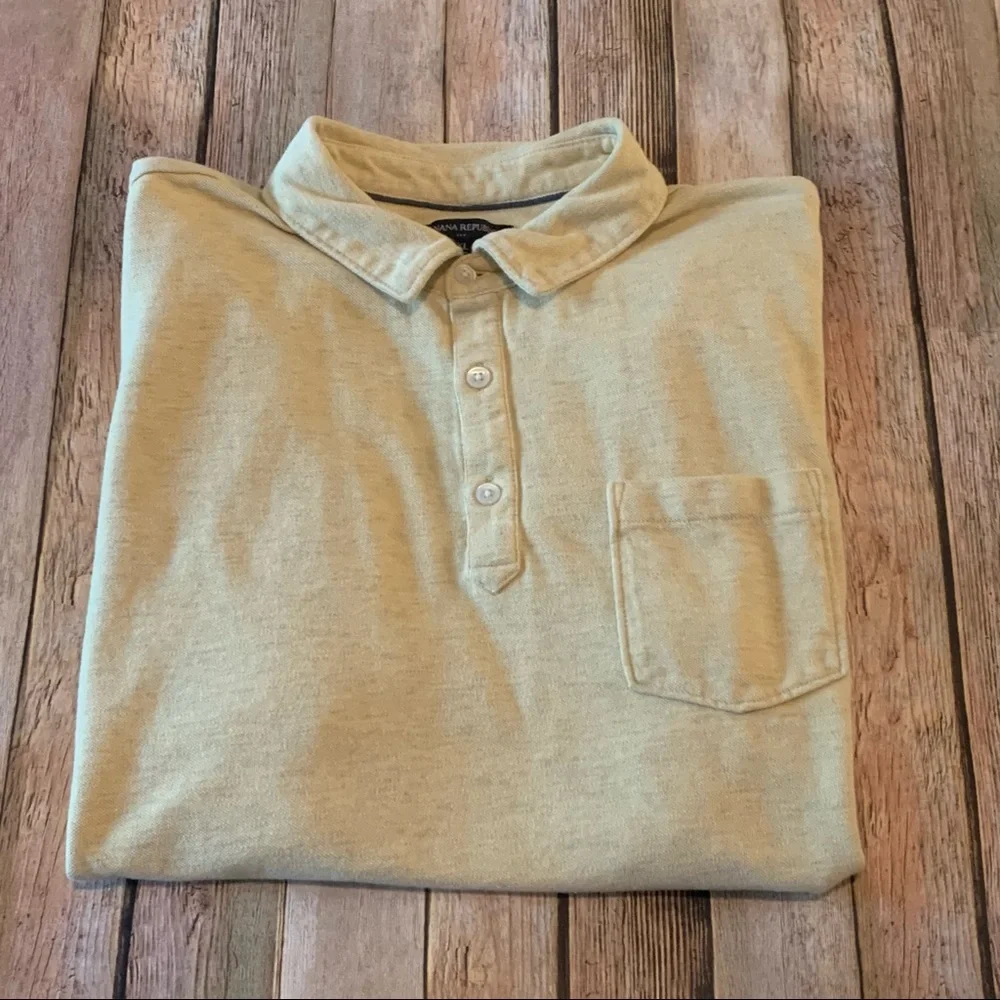 Banana Republic mens short sleeve polo shirt | size Extra Large